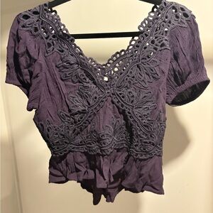 Free People Lace Women's Blouse